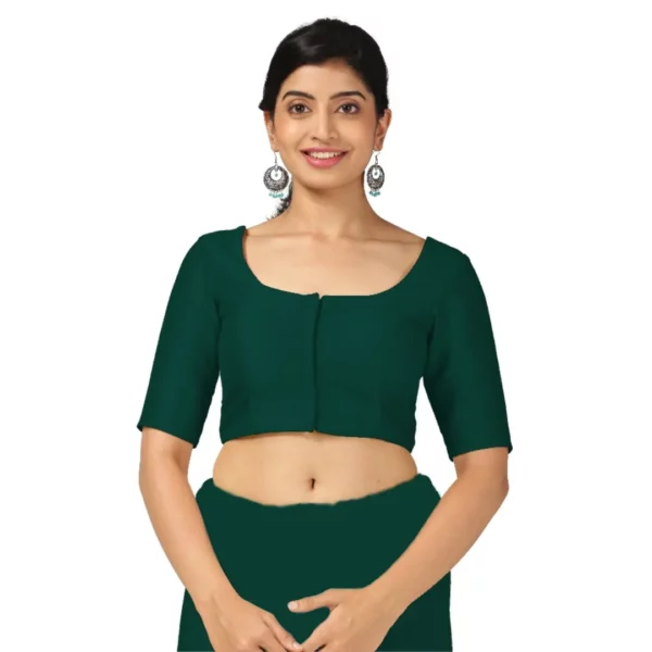 Green Blouse + Petticoat Combo
