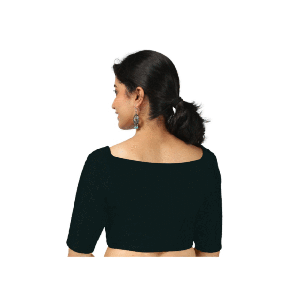 Black Blouse Back