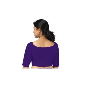 Lavender blouse back