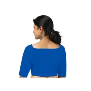 Blue blouse front