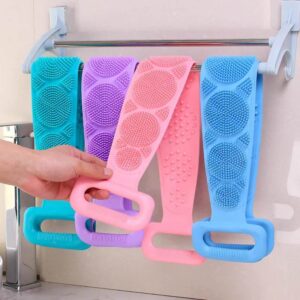 Bath Shower Silicone Scrubber Brush