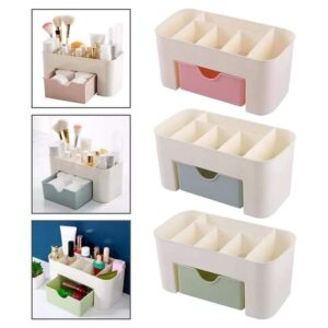 Plastic Cosmetic Storage Box Drawer Organizer Drawer Divider Makeup Jewelry Organizer