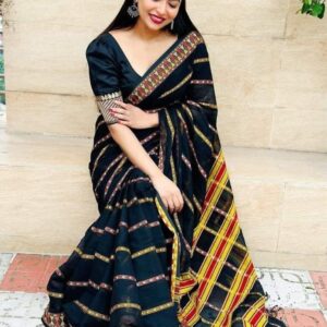 Halfsilk  Saree