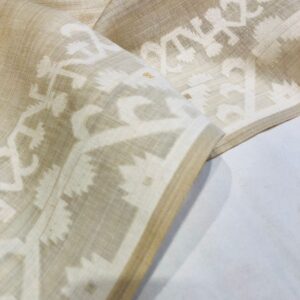 Indian Khadi Jamdani Saree.
