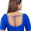 Blue Blouse with Less + Tarcel