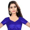 Blue Half Sleeve Blouse