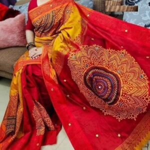 Dhupian Half Silk Saree