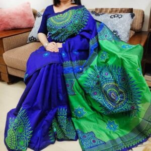 Dhupian Silk Saree.