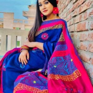 Dhupian Half Silk Saree