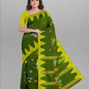 Half Slik Monipori Saree