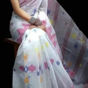 Half Slik Monipori Saree