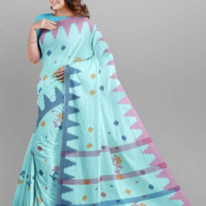 Halfsilk Monipuri Saree