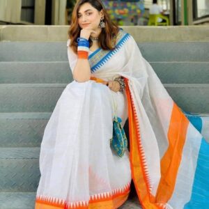 Half Slik Saree